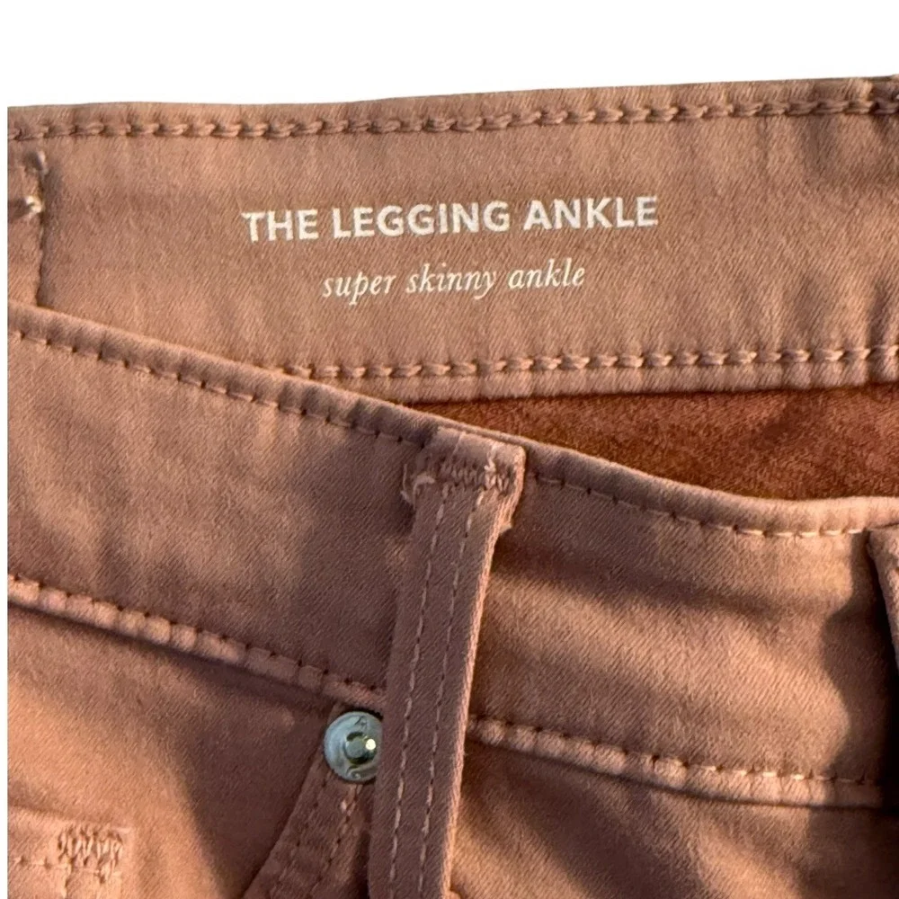 AG Adriano Goldschmied The Legging Ankle Super Skinny Pink‎ Jeans Size 4 27